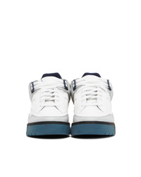 Maison Margiela Blue And White Deadstock Sneakers