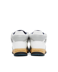 Maison Margiela Blue And White Deadstock Sneakers
