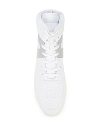 Fear Of God Contrast Panel Hi Top Sneakers