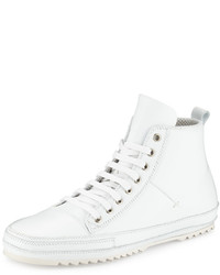 CNC Costume National Costume National Lace Up High Top Sneaker White