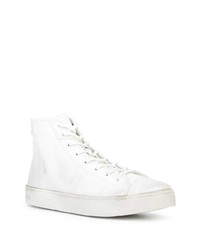 Koio Court Distressed Effect High Top Sneakers