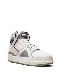 Just Don Courtside High Leather Sneakers