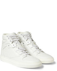 Balenciaga Embossed Leather High Top Sneakers