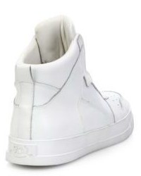 Ash Enigma Leather High Top Sneakers