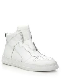 Ash Enigma Leather High Top Sneakers