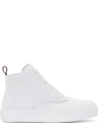 Eytys White Leather Odyssey High Tops