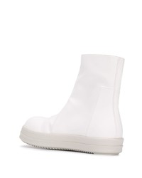 Rick Owens DRKSHDW Front Zip High Top Sneakers