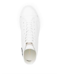 Low Brand Graphic Patch High Top Sneakers
