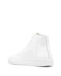 Low Brand Hi Top Leather Sneakers