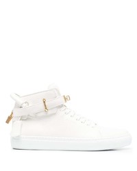 Buscemi Hi Top Leather Trainers