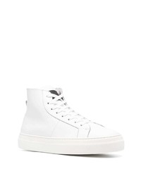 Low Brand High Top Lace Up Sneakers
