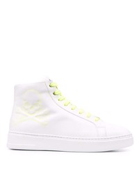 Philipp Plein High Top Lace Up Sneakers