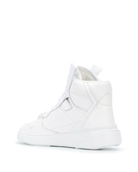 Givenchy High Top Leather Sneakers