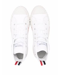 Thom Browne High Top Leather Sneakers