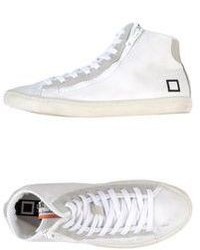 D.A.T.E High Top Sneakers