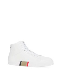 Burberry Icon Stripe High Top Sneakers