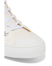 Chloé Kyle Leather High Top Sneakers White