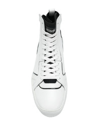 Just Cavalli Lace Up Hi Top Sneakers