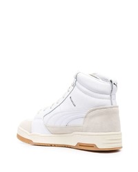 Puma Lace Up High Top Sneakers