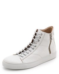 Wings + Horns Leather High Top Sneakers
