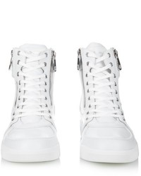Dolce & Gabbana Leather High Top Trainers