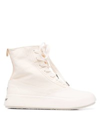 Ambush Leather Mix Hi Top Sneaker White No Colo