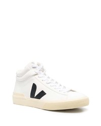 Veja Logo Patch High Top Sneakers