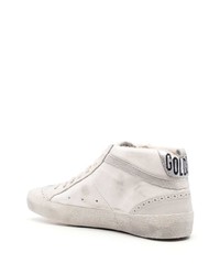Golden Goose Mid Star Leather Sneakers
