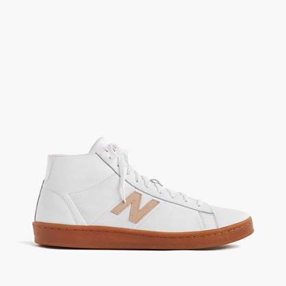 J.Crew New Balance For 891 Leather High Top Sneakers In White, $63 ...