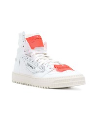 Off-White Off  Court Hi Top Sneakers