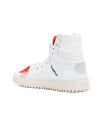 Off-White Off  Court Hi Top Sneakers