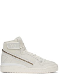 Y-3 Off White Forum Hi Og Sneakers