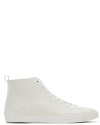 Hugo Off White Leather Zero Sneakers