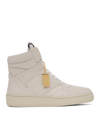 Human Recreational Services Off White Mongoose High Top Sneakers