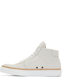 No.288 Off White Nubuck Howard High Top Sneakers