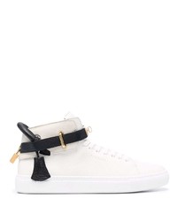 Buscemi Padlock Detail High Top Sneakers