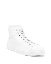 Gianvito Rossi Peter Leather High Top Sneakers