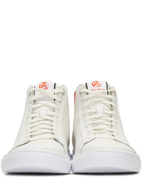 Paul Smith Ps By White Shima High Top Sneakers