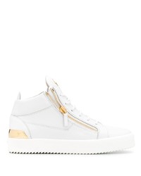 Giuseppe Zanotti Side Zip High Top Sneakers