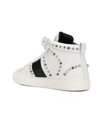Versace Collection Stud High Top Sneakers