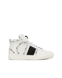 Versace Collection Stud High Top Sneakers