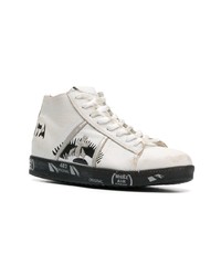 White Premiata Tayld 3476 Sneakers