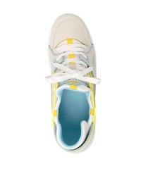 Just Don Tennis Courtside Lace Up Sneakers