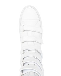 Ann Demeulemeester Touch Strap High Top Sneakers
