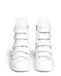mens high top sneakers with velcro
