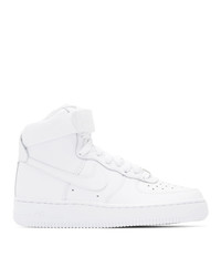 Nike White Air Force 1 High Sneakers