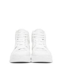 Balmain White B Ball Sneakers