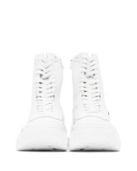 Rombaut White Boccaccio Ii High Top Sneakers