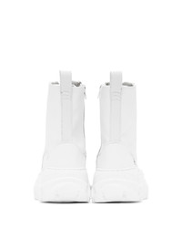 Rombaut White Boccaccio Ii High Top Sneakers