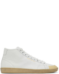 Saint Laurent White Court Classic Sl39 Sneakers